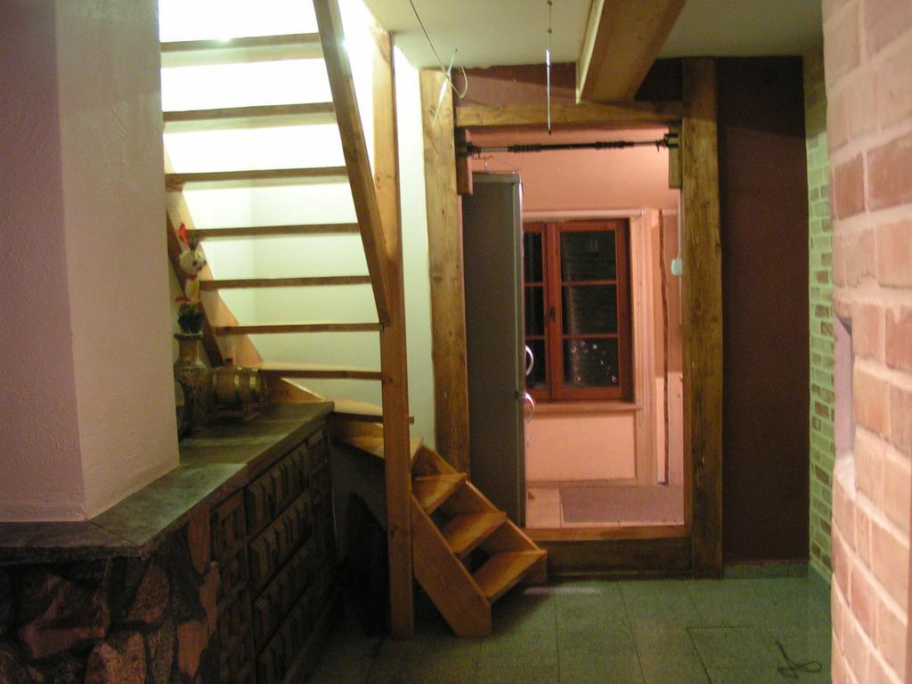 Dom Z Sauna - Lugiele Dzierwiany Exterior photo